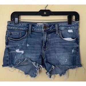 Women’s BKE Stella distressed cutoff shorts size 25